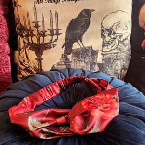 Satin Floral Headband